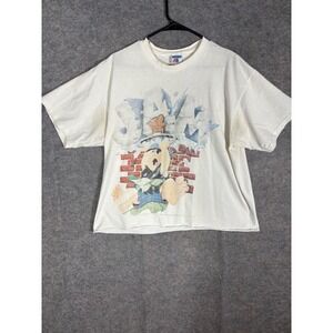 Vintage 90s‎ America's Best JAM Looney Tunes Graphic T-Shirt XL White